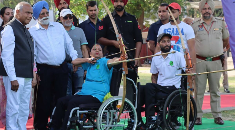Sports carnival held for the wheelchair-bound at Sukhna